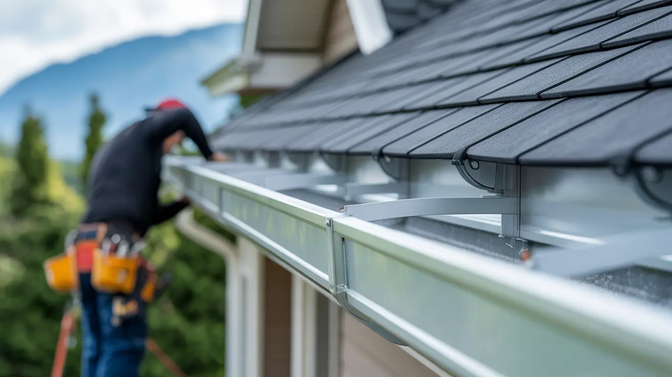 K-Style Seamless Gutters by Hunter Exteriors in Vernon BC